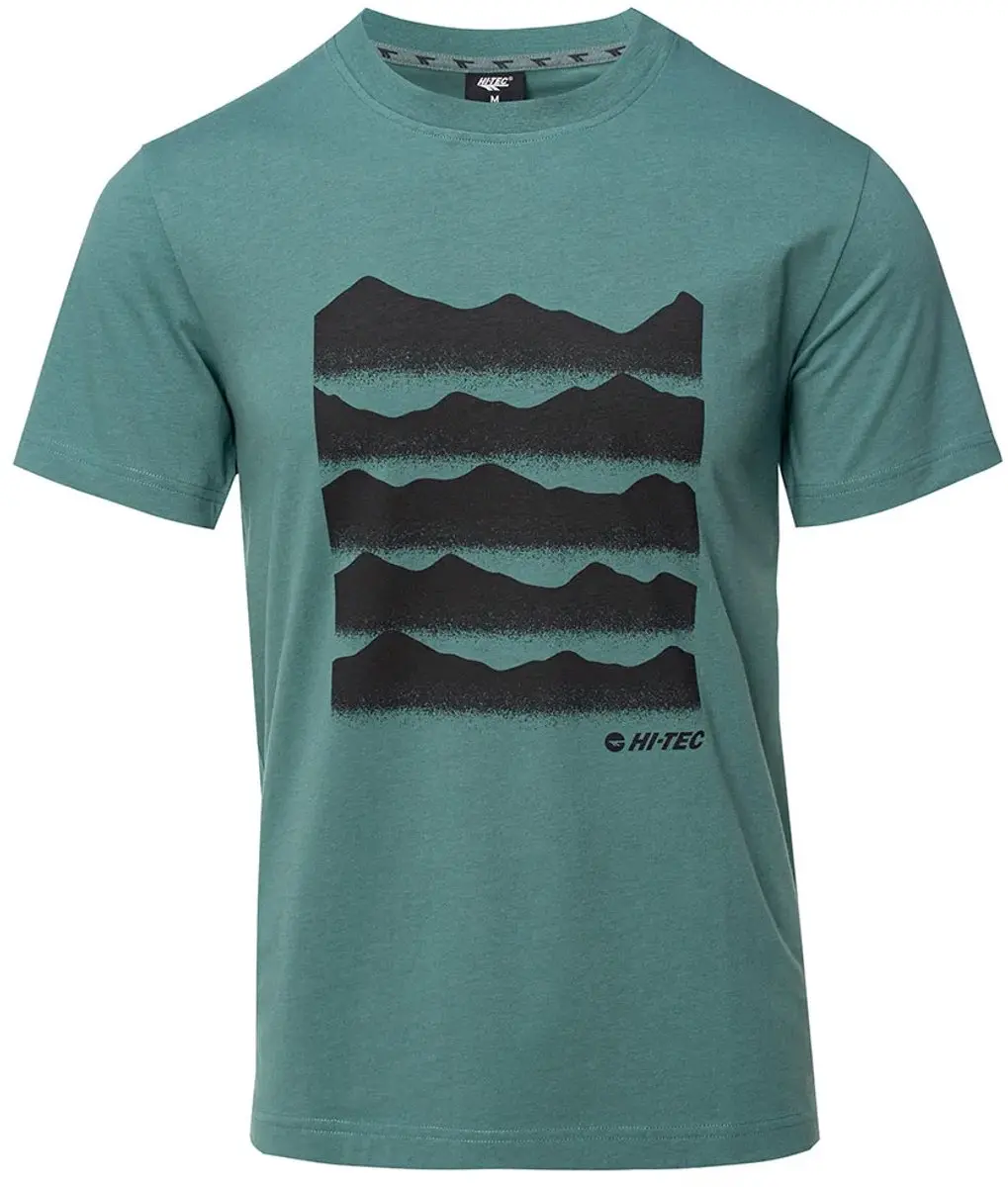Hi-tec Amezo T-shirt Met Korte Mouwen Groen XL Man