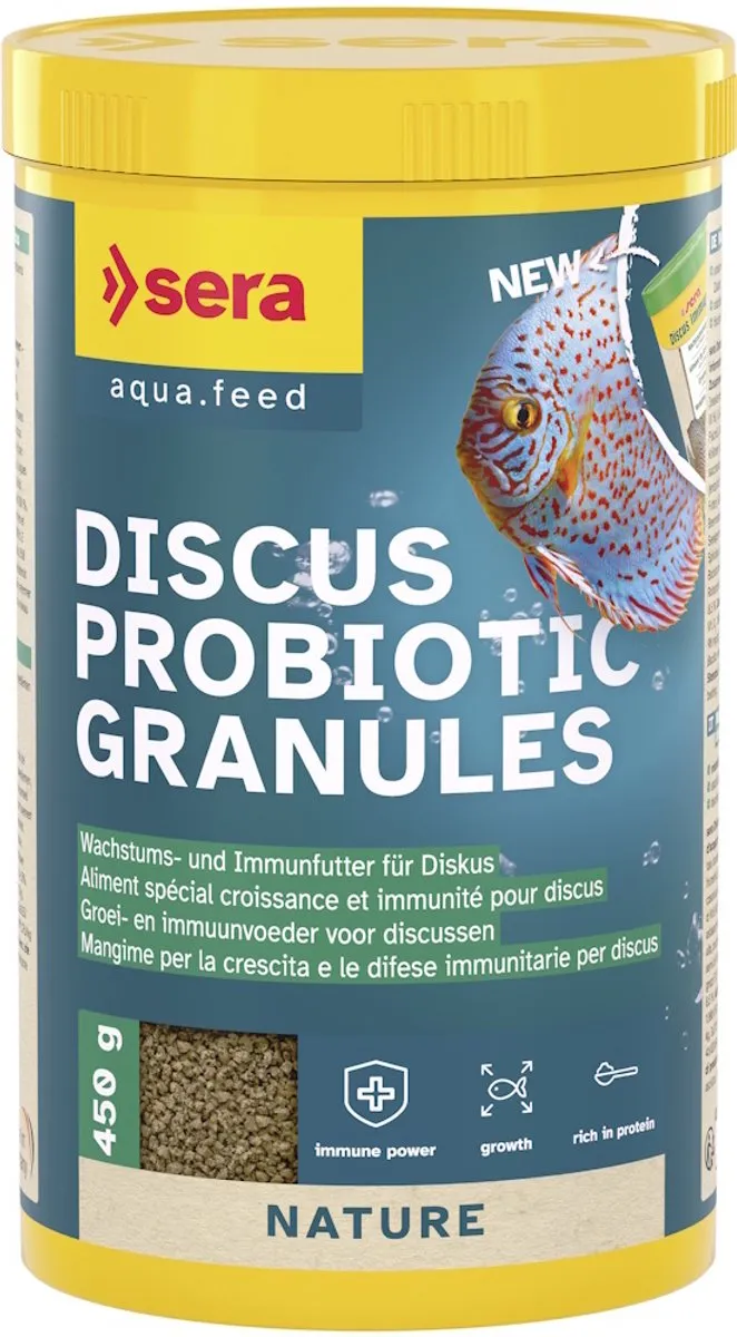 Sera Discus ImmunPro Nature Groeivoeder 1000ml