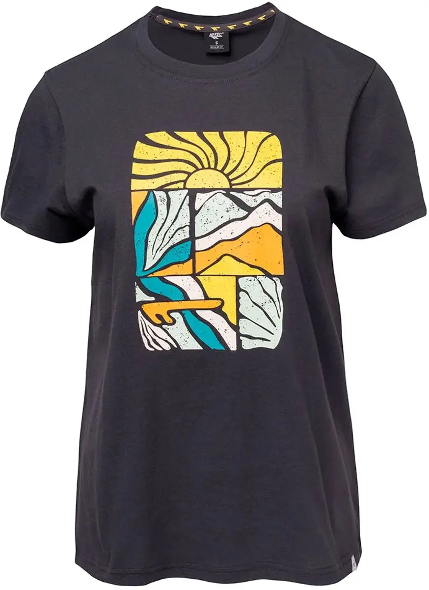 Hi-tec Gladys T-shirt Met Korte Mouwen Grijs M Vrouw