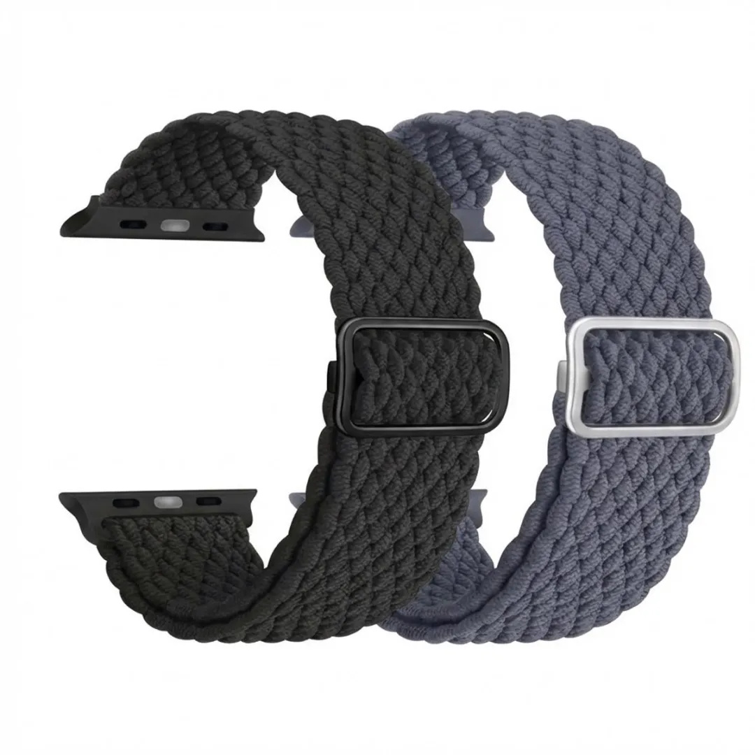 NUVEX Nylon Horloge Band 2 Stuks