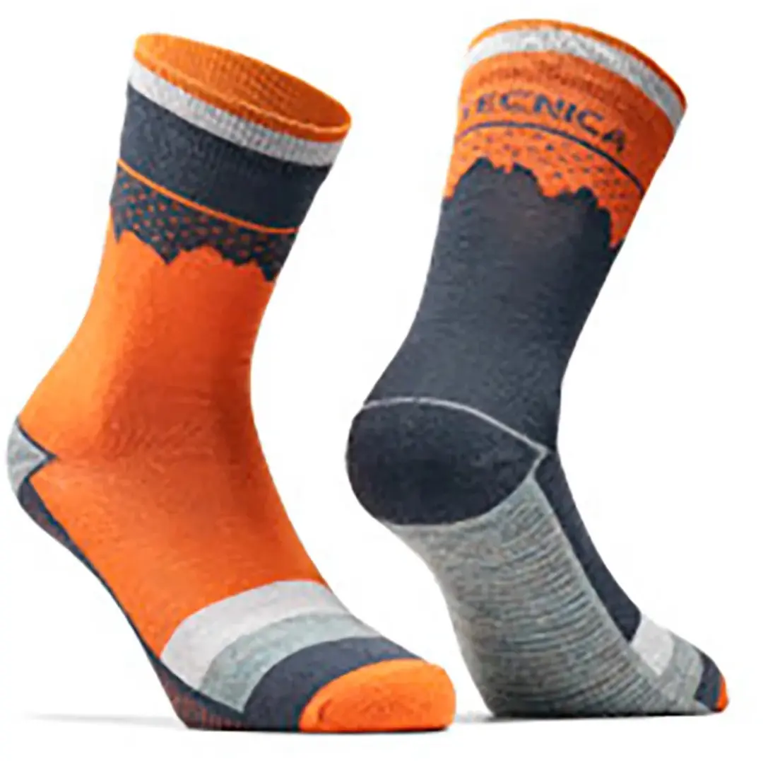Tecnica Mountain Wooltech Sokken Oranje EU 43-46