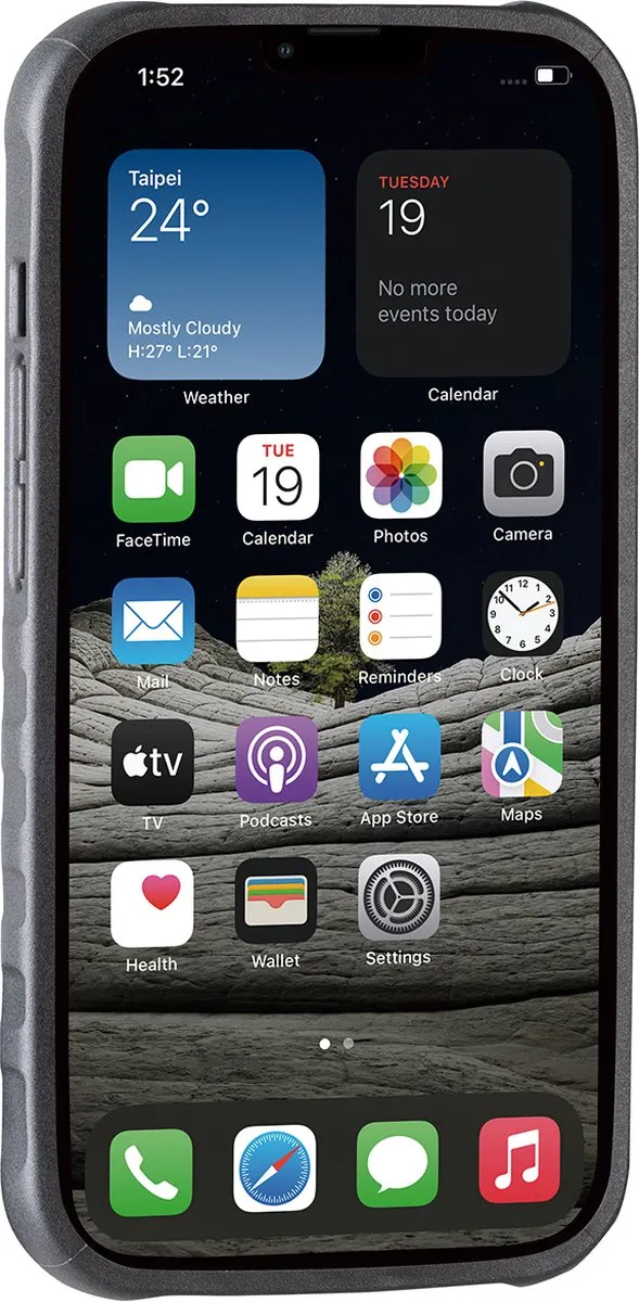 Topeak RideCase iPhone 13 Pro - Zwart
