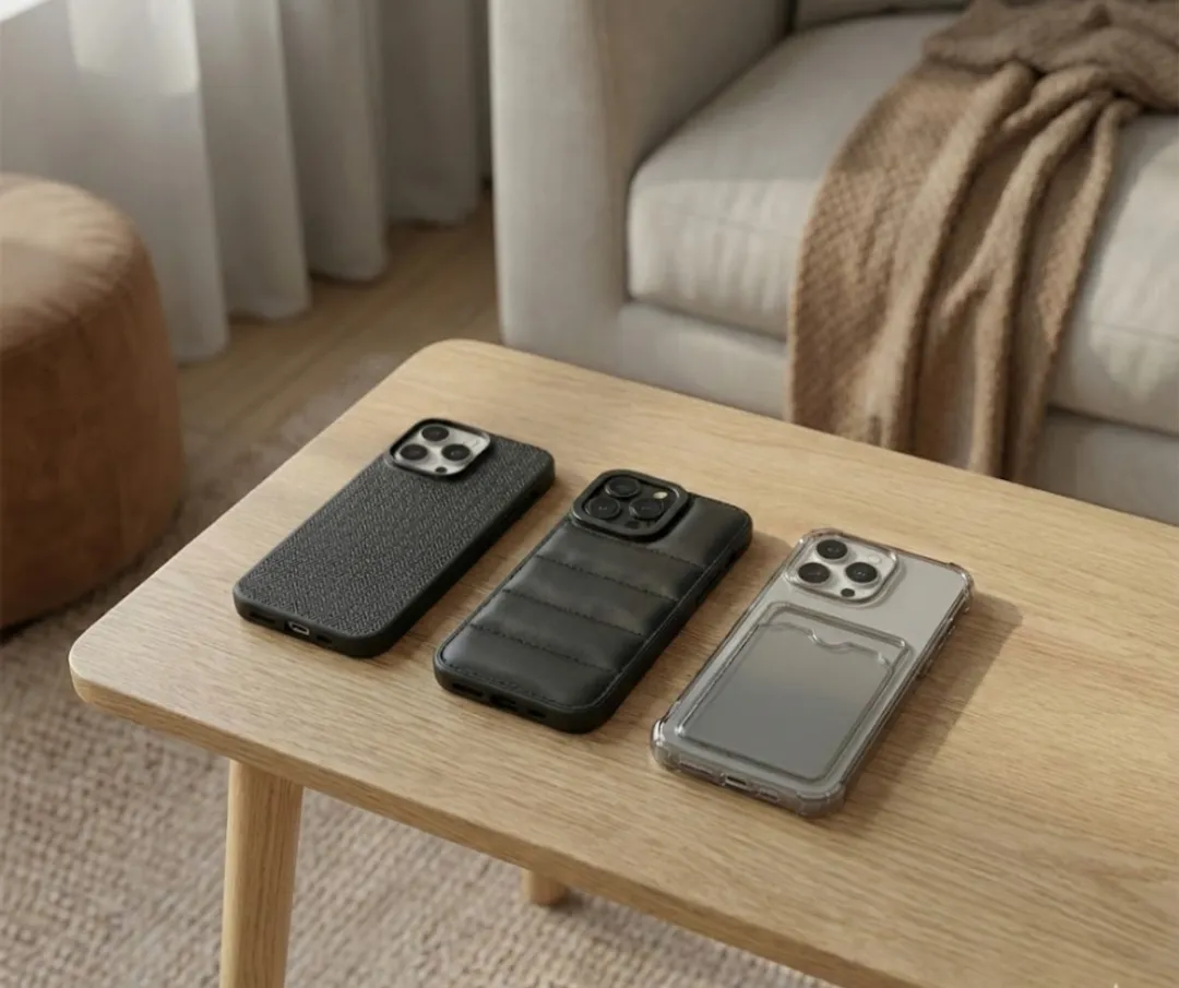 NUVEX iPhone 16 Pro Max Hoesjes Set - Grijs/Zwart