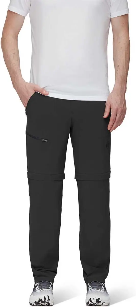 Mammut Runbold Zip Off Broek Zwart 46 / Regular Man