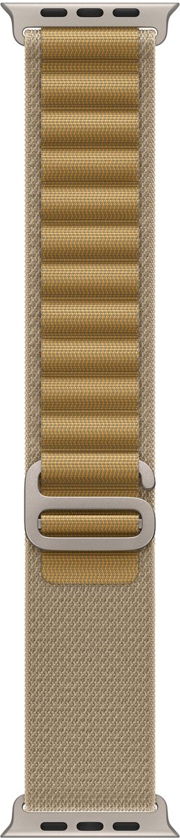Apple Watch Ultra 2 GPS + Cellular 49mm Natural Titanium Case with Tan Alpine Loop - Medium