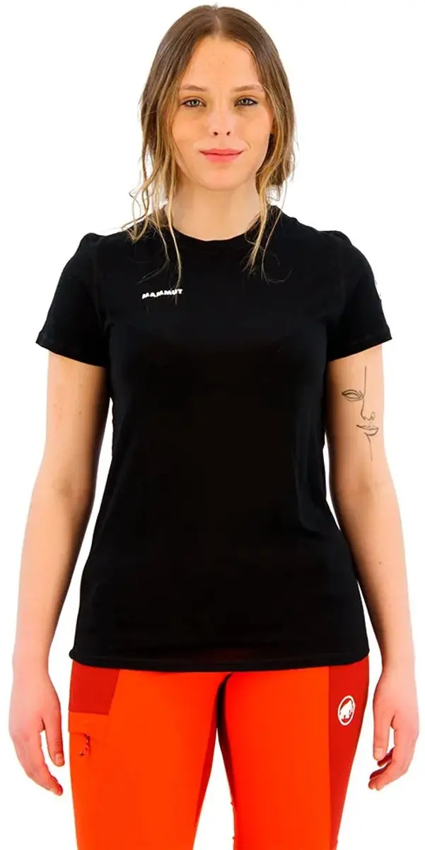 Mammut Tree Wool Fl T-shirt Met Korte Mouwen Zwart XS Vrouw