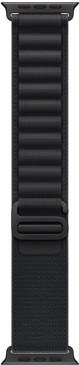 Apple Alpine Loop Band Apple Watch 44/45/46/49mm - Maat M - Zwart - afbeelding 3 van 5