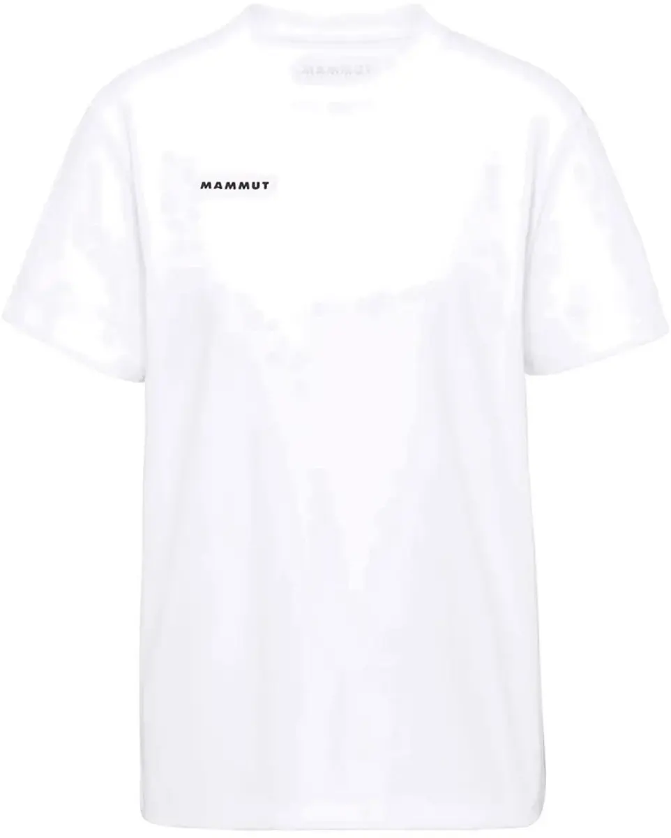 Mammut Base Mini Logo T-shirt Met Korte Mouwen Wit S Vrouw
