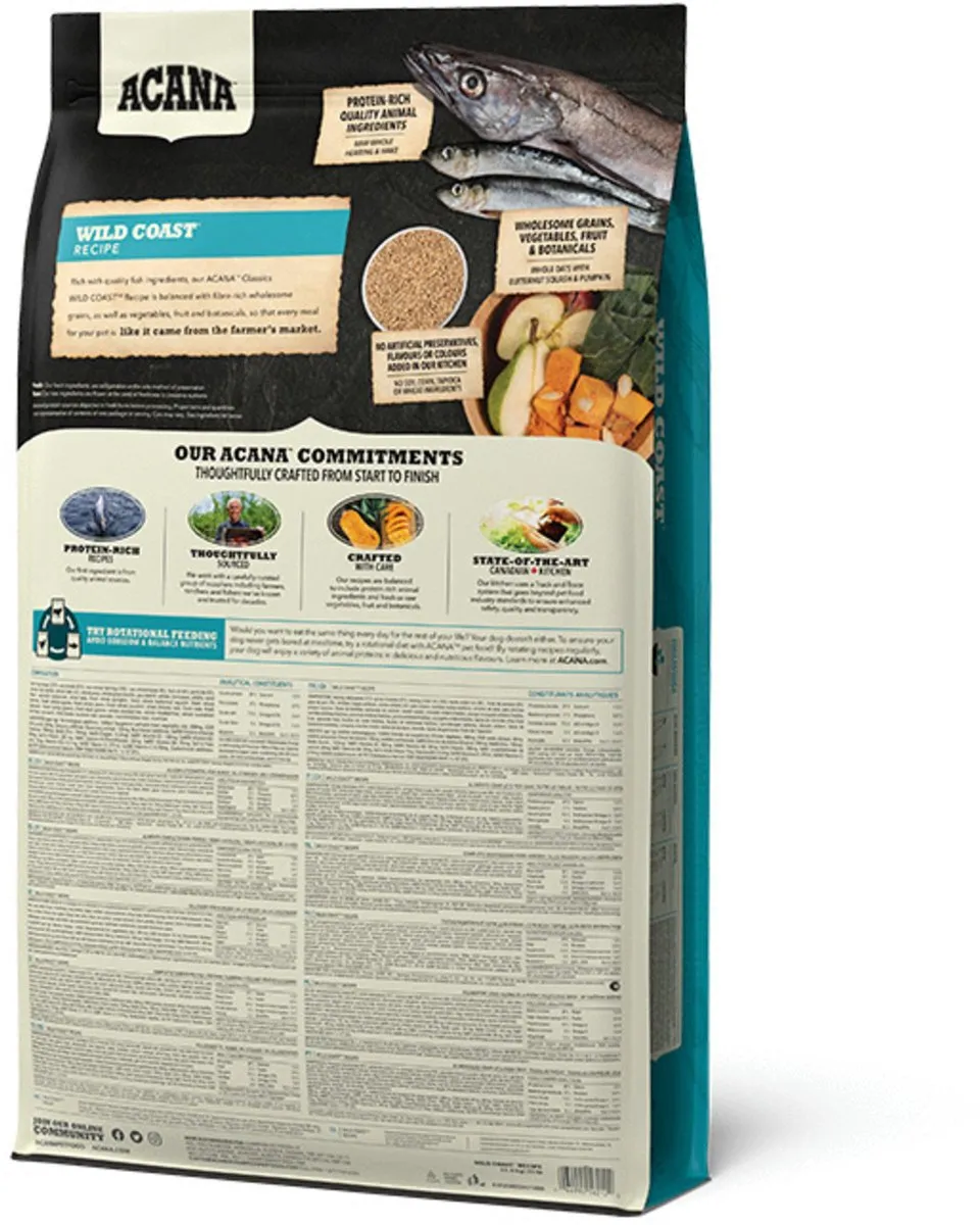 Acana Classics Wild Coast - Hondenvoer Brokken - 9.7 KG
