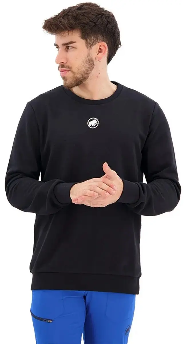 Mammut Core Original T-shirt Met Lange Mouwen Zwart S Man