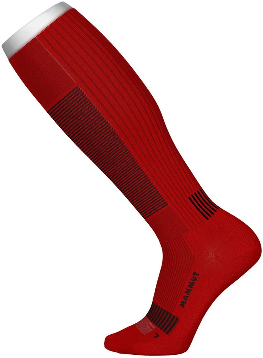 Mammut Mountaineering Compression Knee Sokken Rood EU 36-38