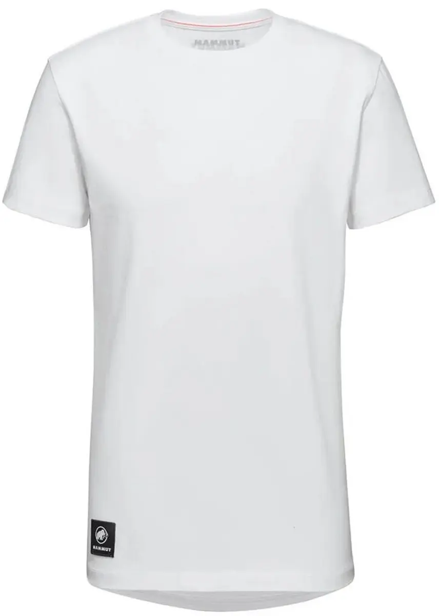 Mammut Massone Patch T-shirt Met Korte Mouwen Wit S Man
