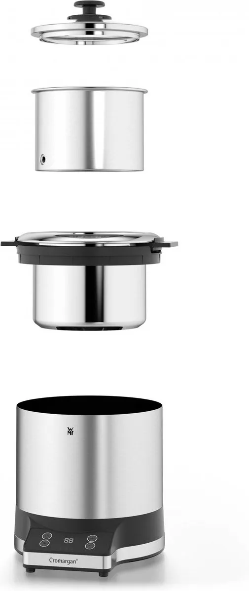 WMF Keukenmini Rijstkoker 1L - 220W - Stainless Steel