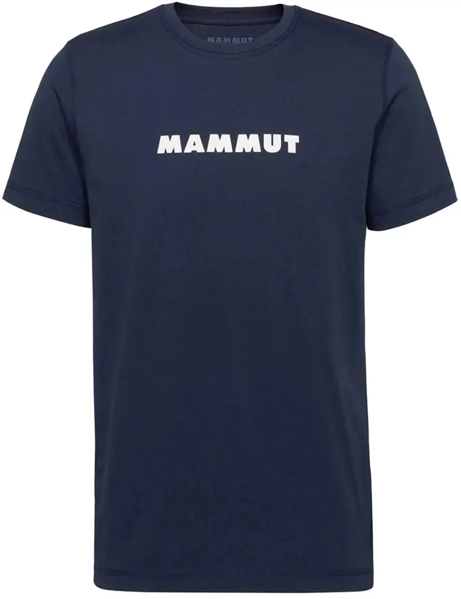 Mammut Core Logo T-shirt Met Korte Mouwen Blauw L Man