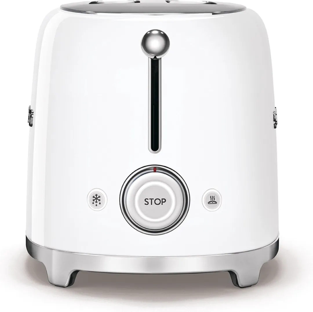 Smeg TSF01WHEU Broodrooster - 2x2 - 950W - 6 Niveaus