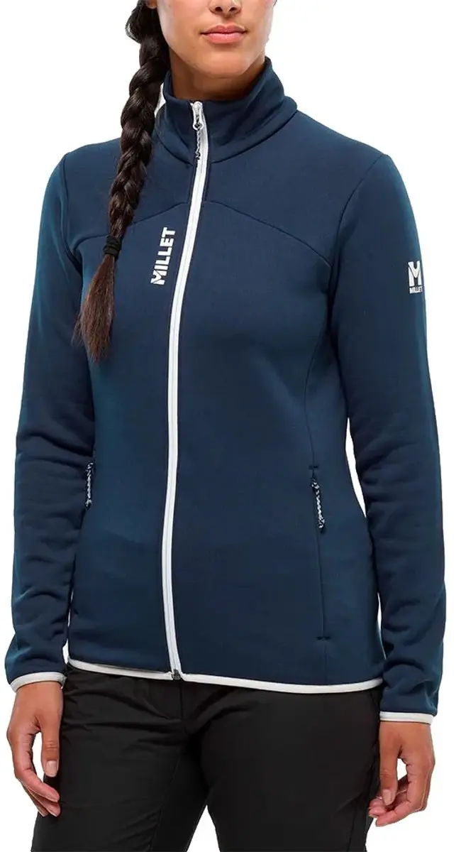 Millet Seneca Fleece Met Volledige Rits Blauw L Vrouw