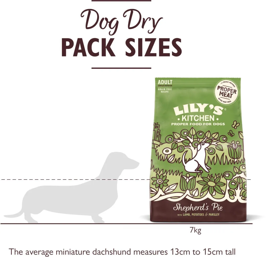 Lily's Kitchen Boerenschotel Lam Droogvoer 7kg