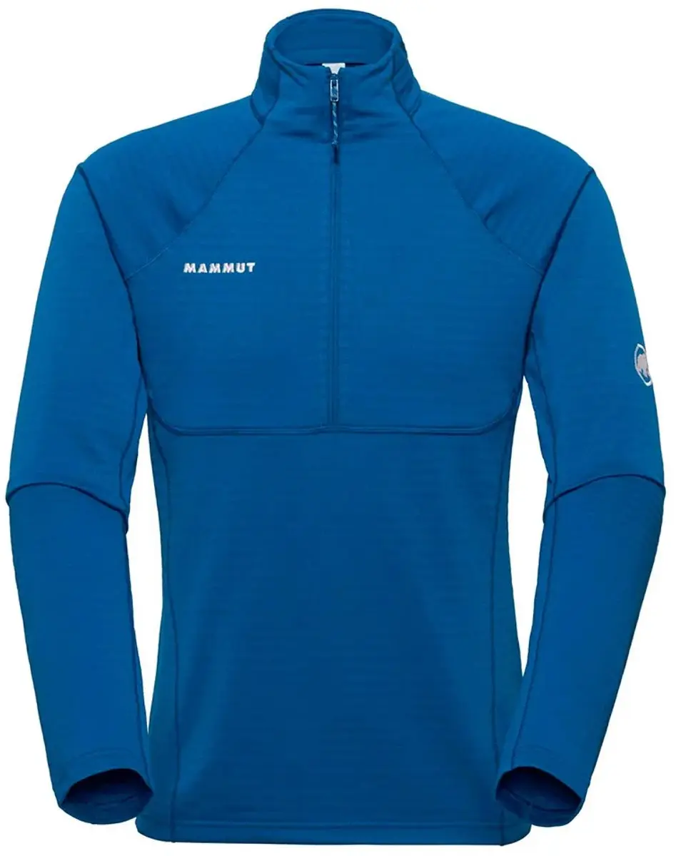 Mammut Taiss Ml Sweatshirt Met Halve Rits Blauw L Man