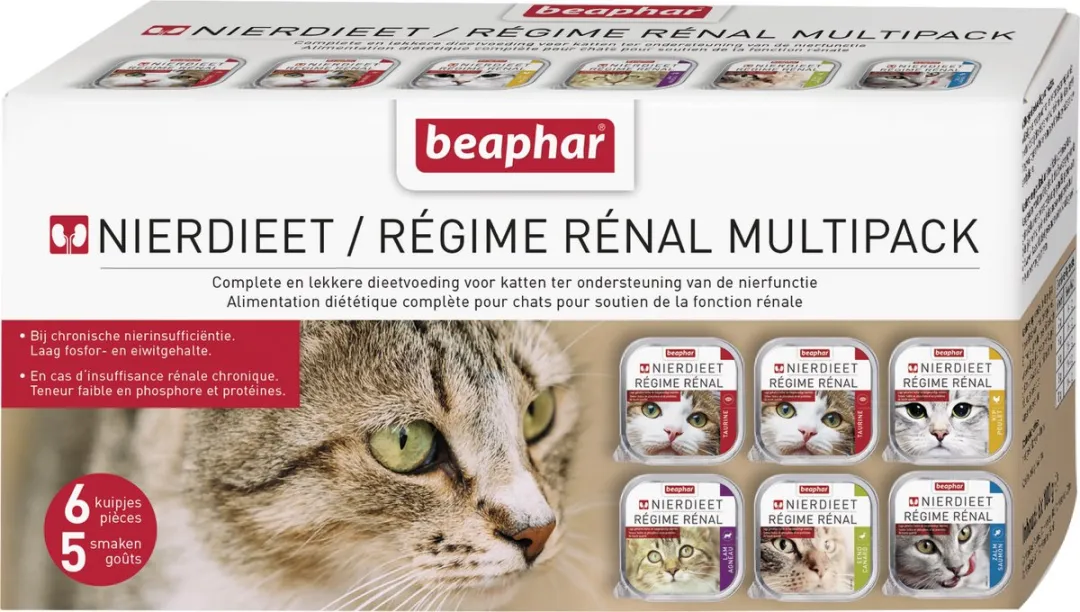 Beaphar Nierdieet Multipack 6x100g