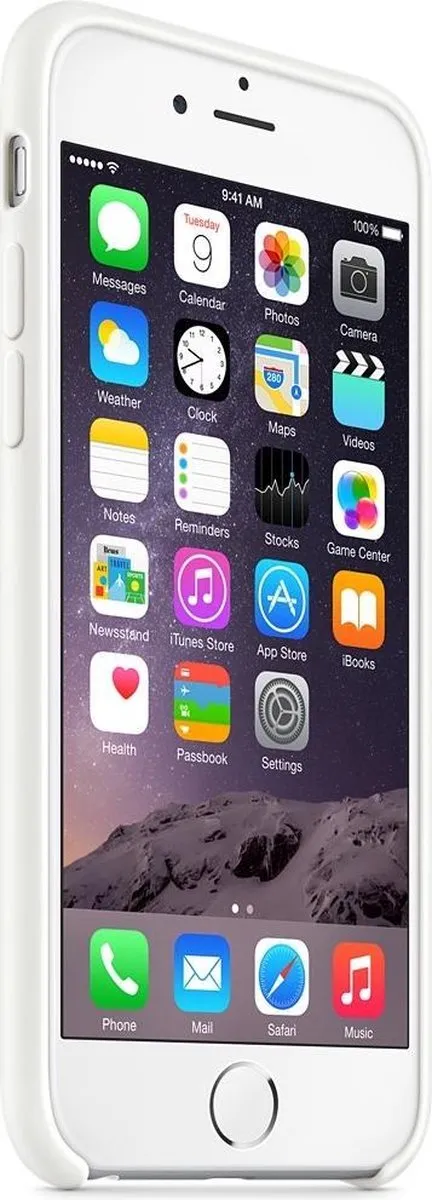 Apple Siliconen Hoesje iPhone 6/6S MGQG2ZM/A - Wit