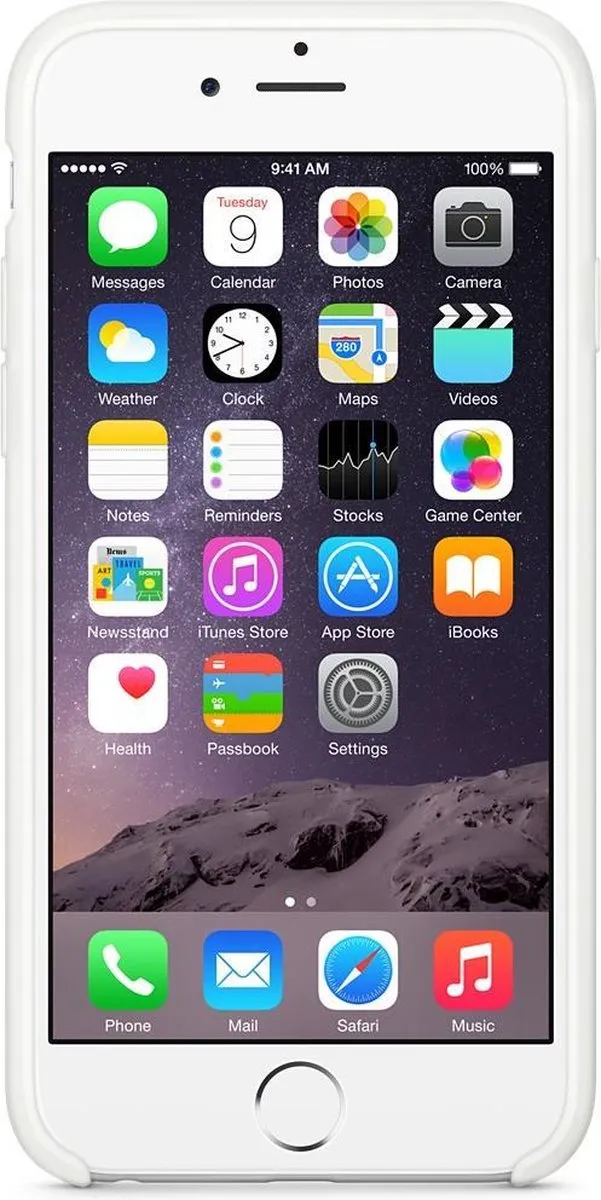 Apple Siliconen Hoesje iPhone 6/6S MGQG2ZM/A - Wit