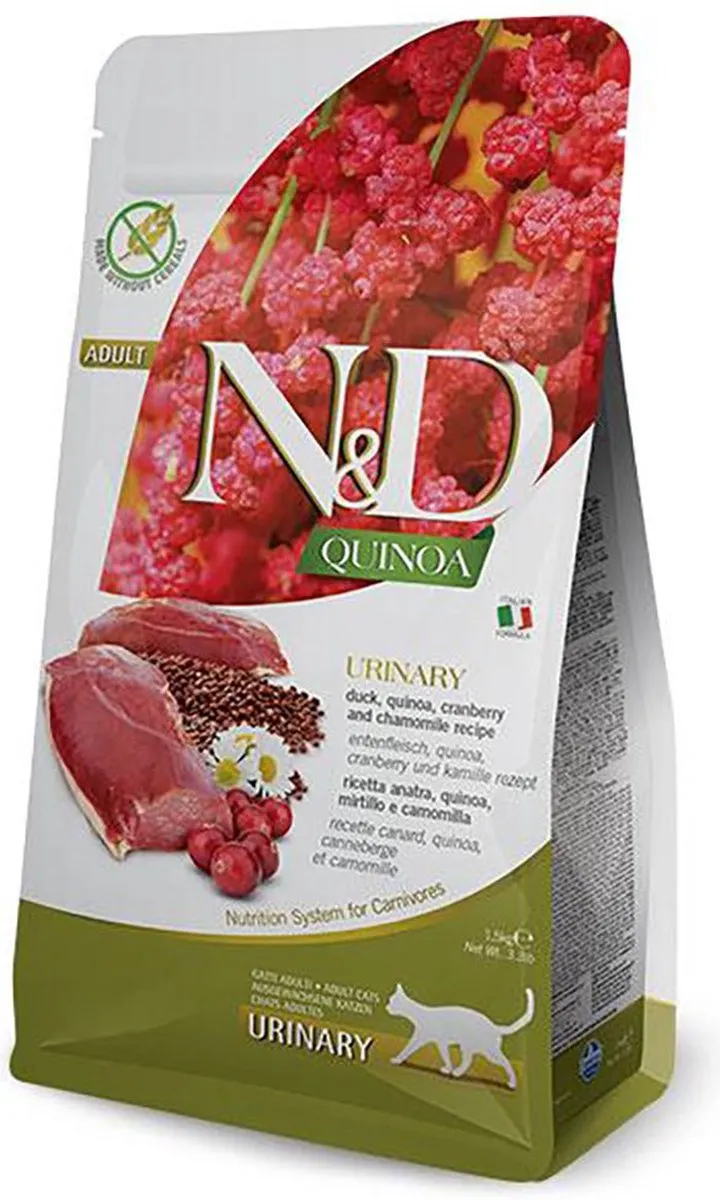 Farmina N&D Quina Adult Kat Urinary Eend 5kg