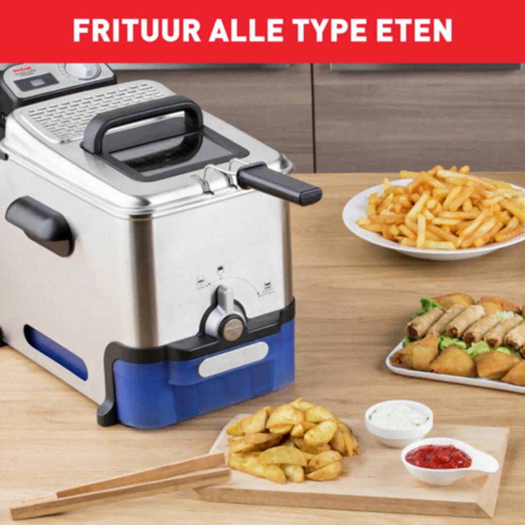 Tefal Oleoclean Pro FR8040 Frituurpan 3,5L - 2300W
