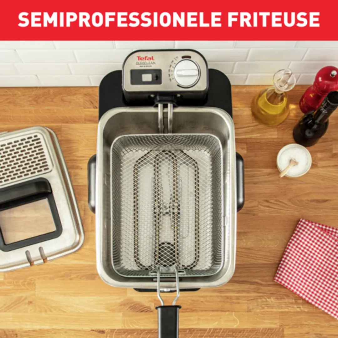 Tefal Oleoclean Pro FR8040 Frituurpan 3,5L - 2300W