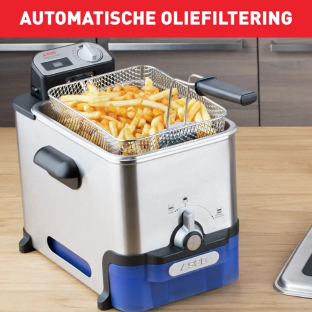 Tefal Oleoclean Pro FR8040 Frituurpan 3,5L - 2300W