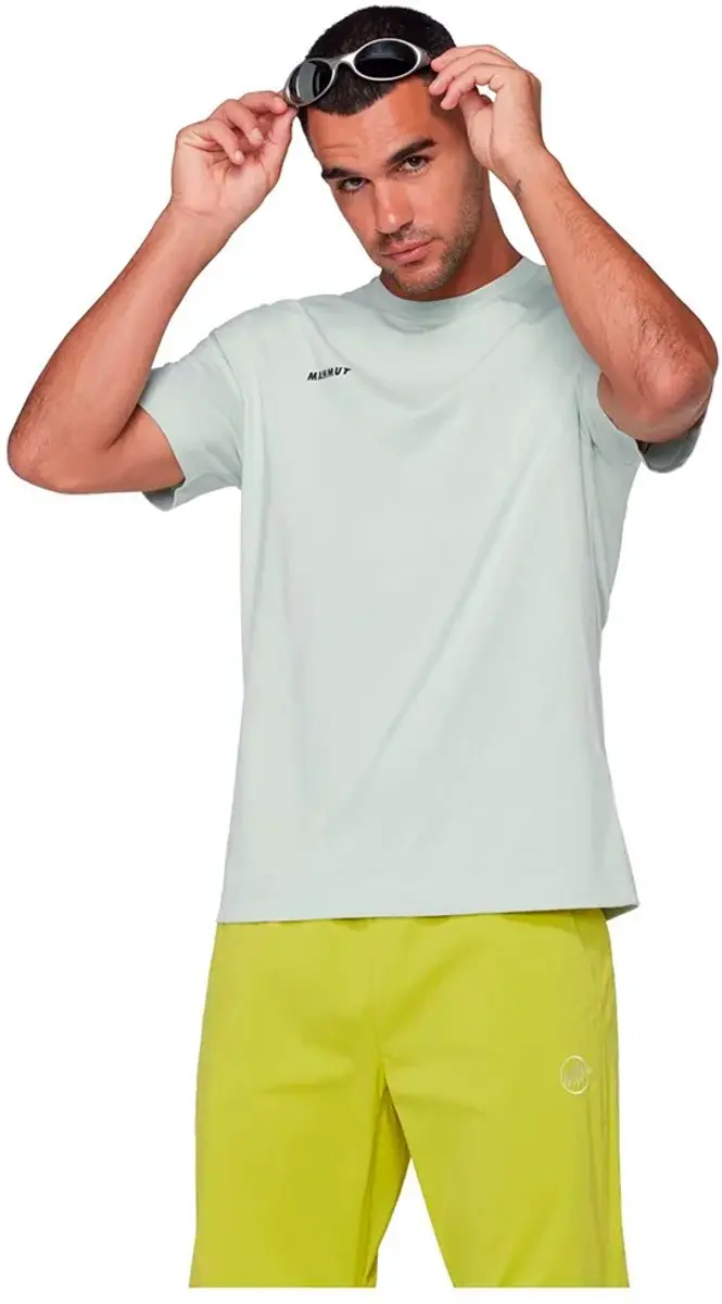 Mammut Base Mini Logo T-shirt Met Korte Mouwen Wit L Man