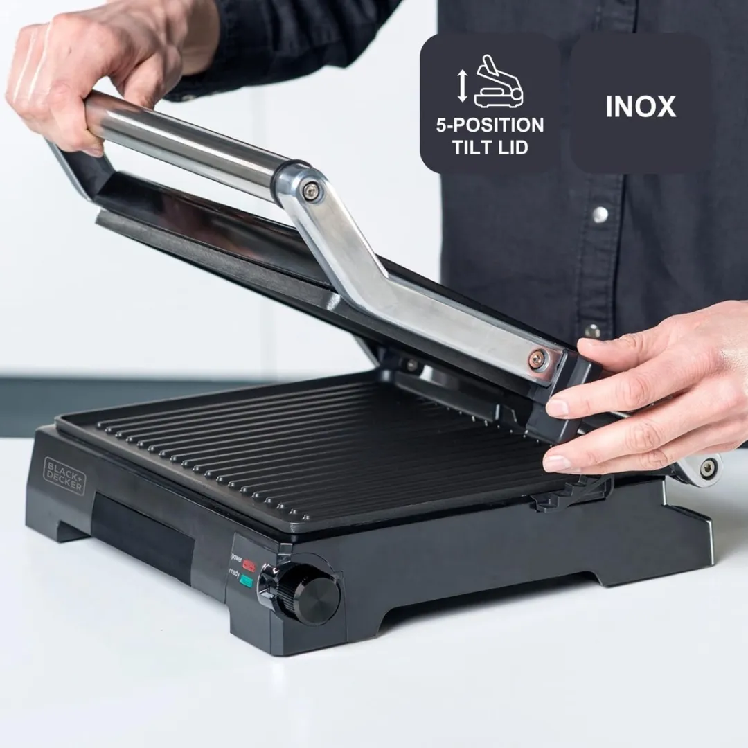 BLACK+DECKER BXGR2200E Contactgrill 2200W - 2 Platen