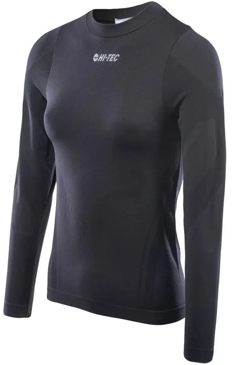 Hi-tec Surim Top T-shirt Met Lange Mouwen Zwart S-M Vrouw