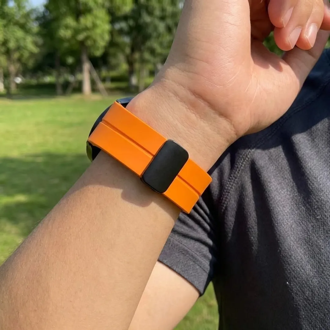 NUVEX Geel Siliconen Horlogebandje 20mm - Samsung Galaxy Watch