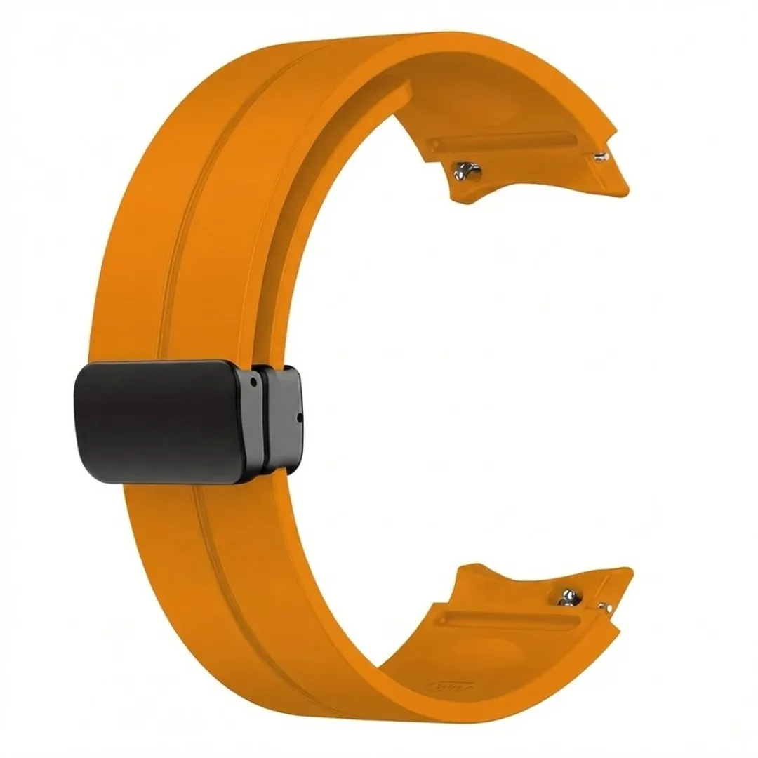 NUVEX Geel Siliconen Horlogebandje 20mm