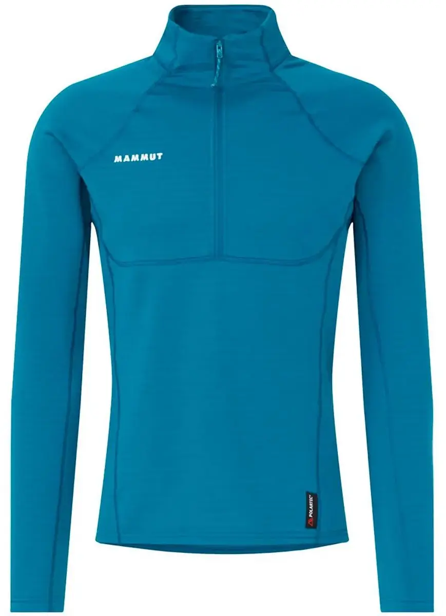 Mammut Taiss Ml Sweatshirt Met Halve Rits Blauw S Man