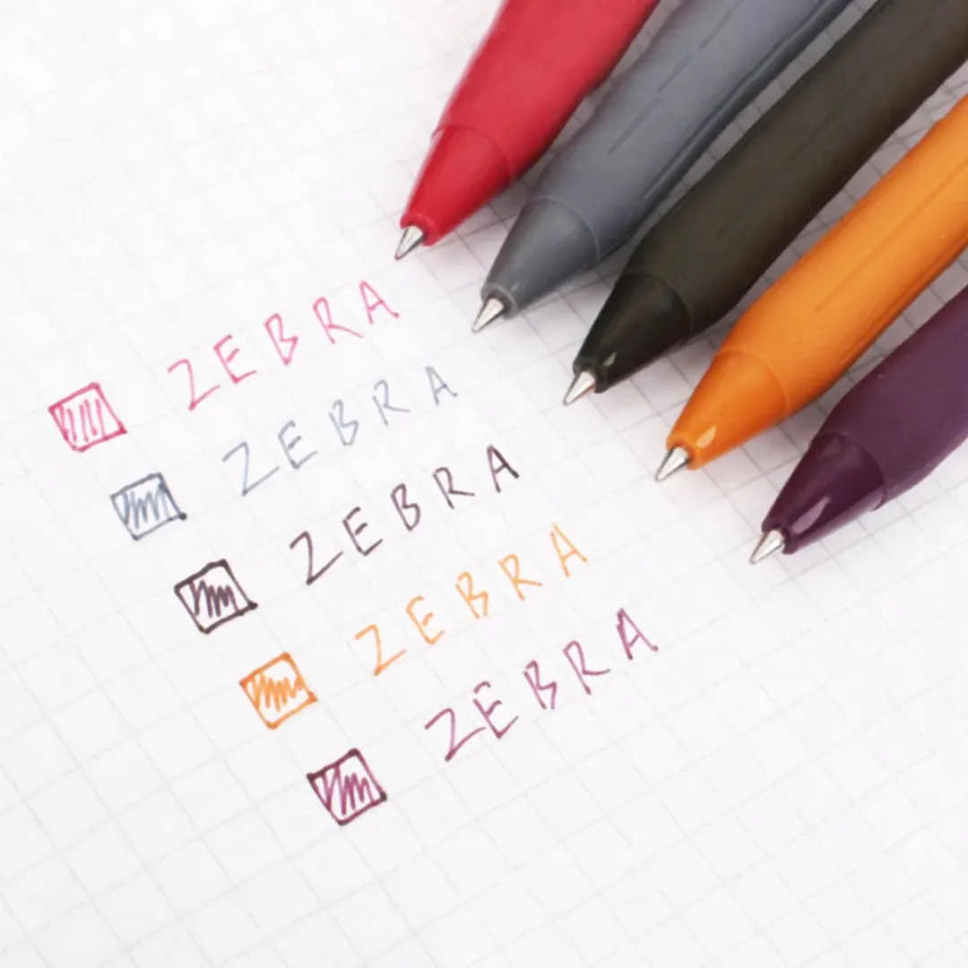 Zebra Sarasa Vintage B - 5 Stuks - Multi
