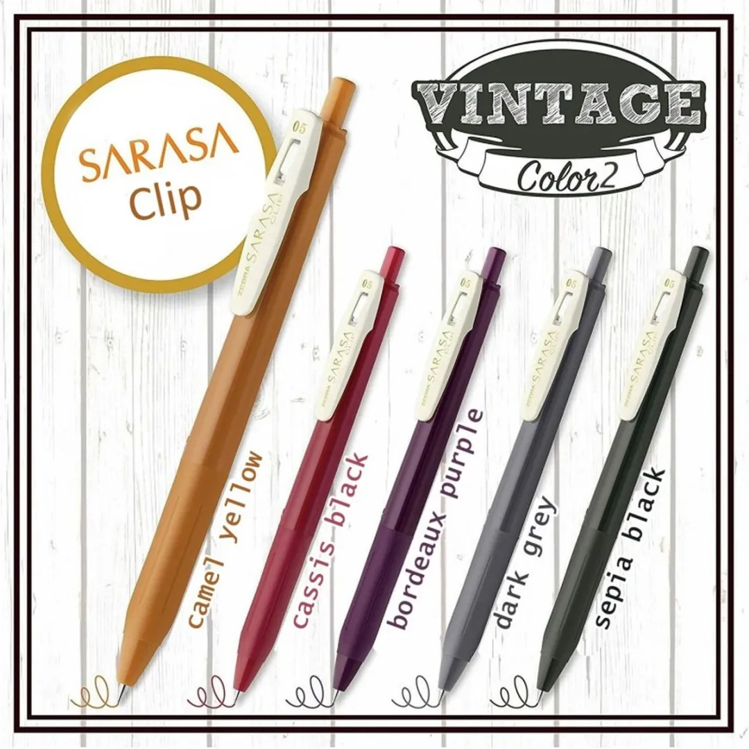 Zebra Sarasa Vintage B - 5 Stuks - Multi