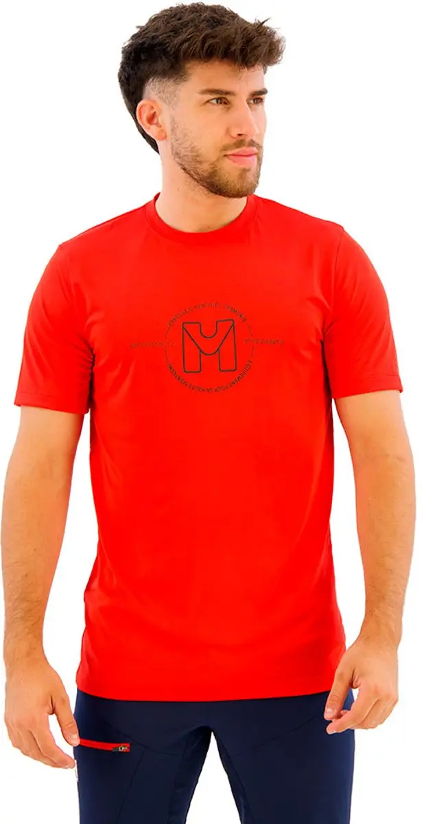 Millet Ubic Light T-shirt Met Korte Mouwen Rood L Man