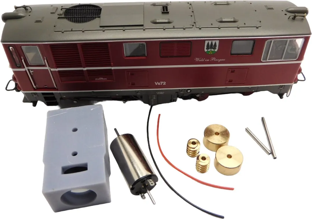 Roco HSR006C Micromotor Ombouwset