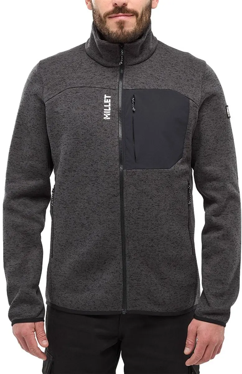 Millet Chamonix Fleece Met Volledige Rits Grijs XL Man