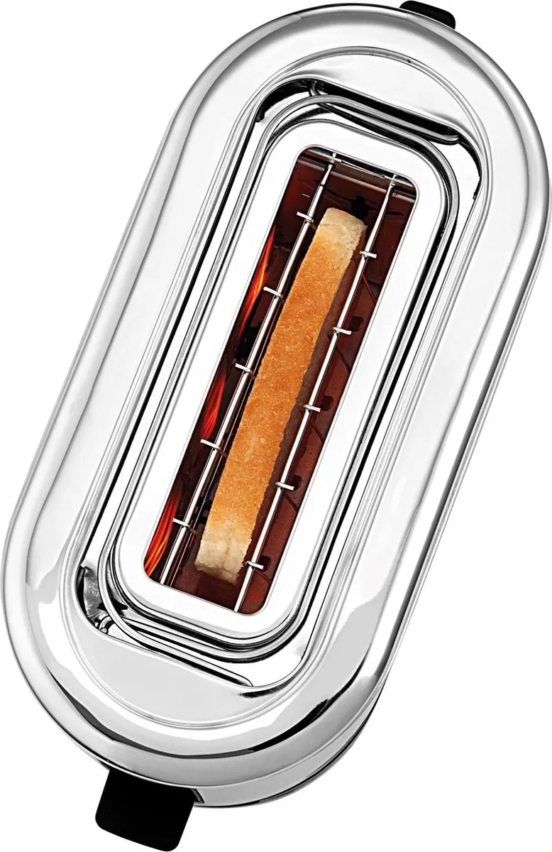 WMF Keukenmini Broodrooster 1 Sandwich - 600W - RVS