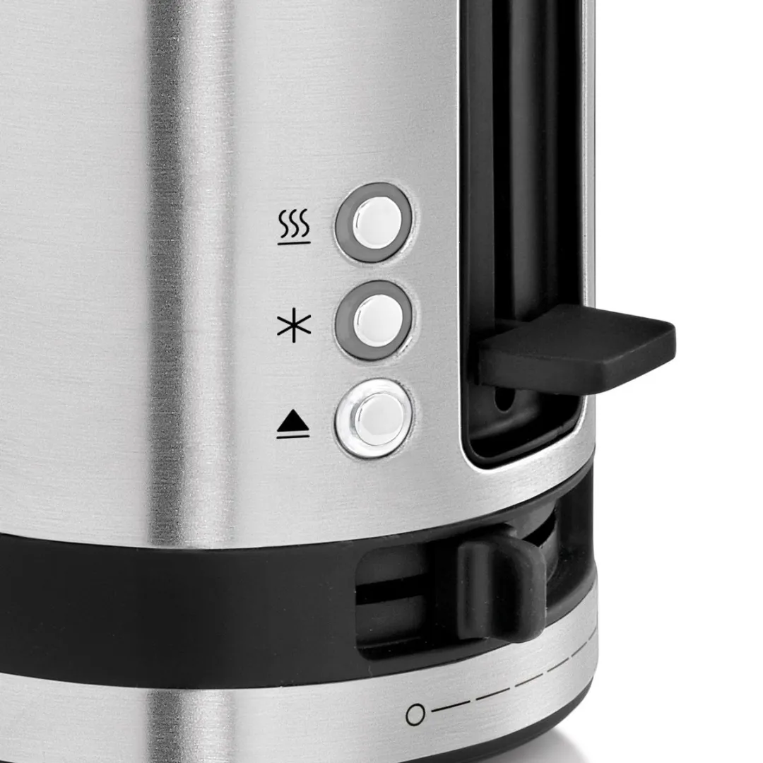 WMF Keukenmini Broodrooster 1 Sandwich - 600W - RVS