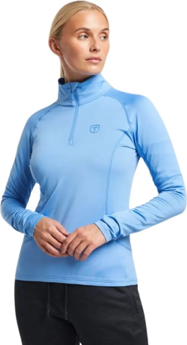 Tenson TXlite Half Zip Skipully dames Blauw L/40