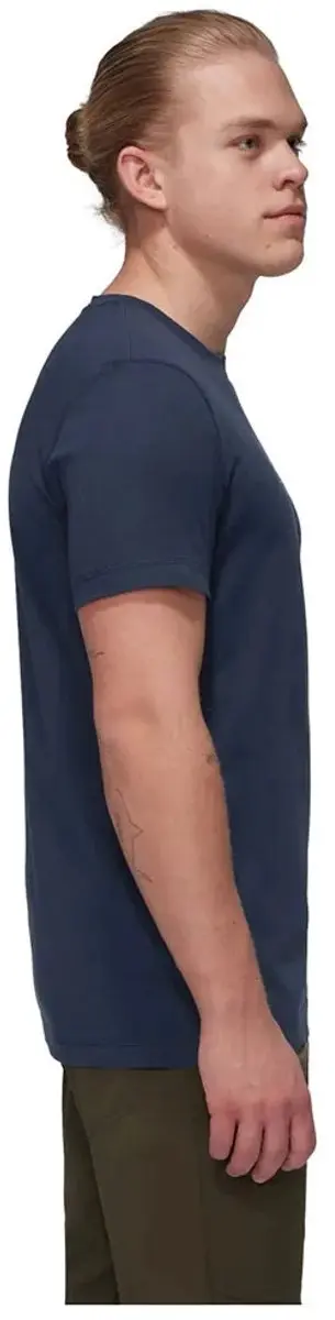 Mammut Core Logo T-shirt - Marineblauw - afbeelding 4 van 4