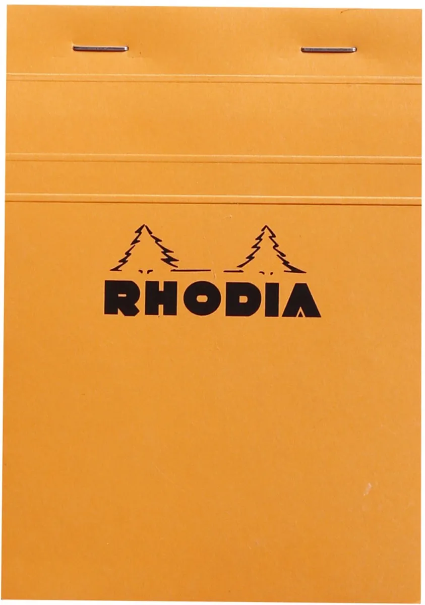 Casio Rhodia 01320001 Schrijfblok & Schrift A6 160 Vel - Oranje