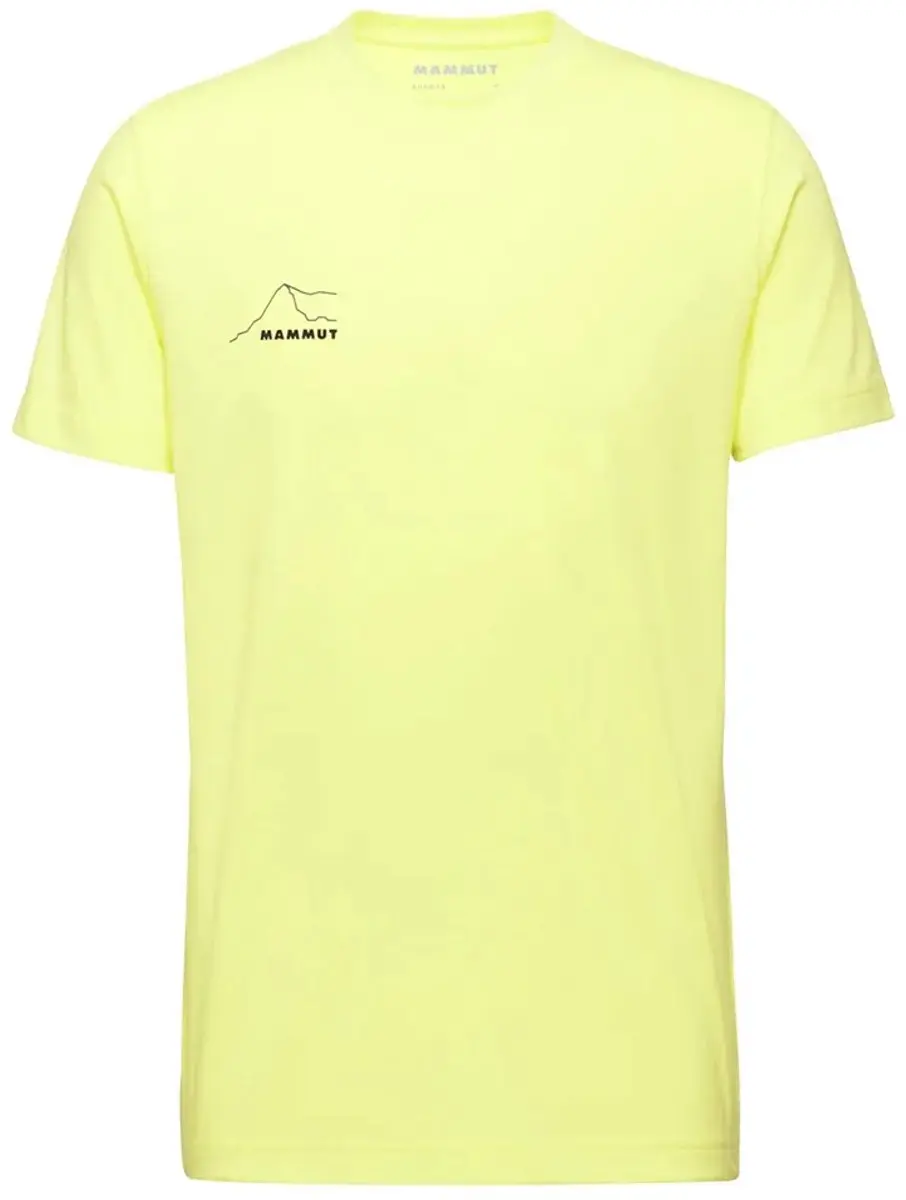 Mammut Mountain Eiger T-shirt Met Korte Mouwen Geel XL Man
