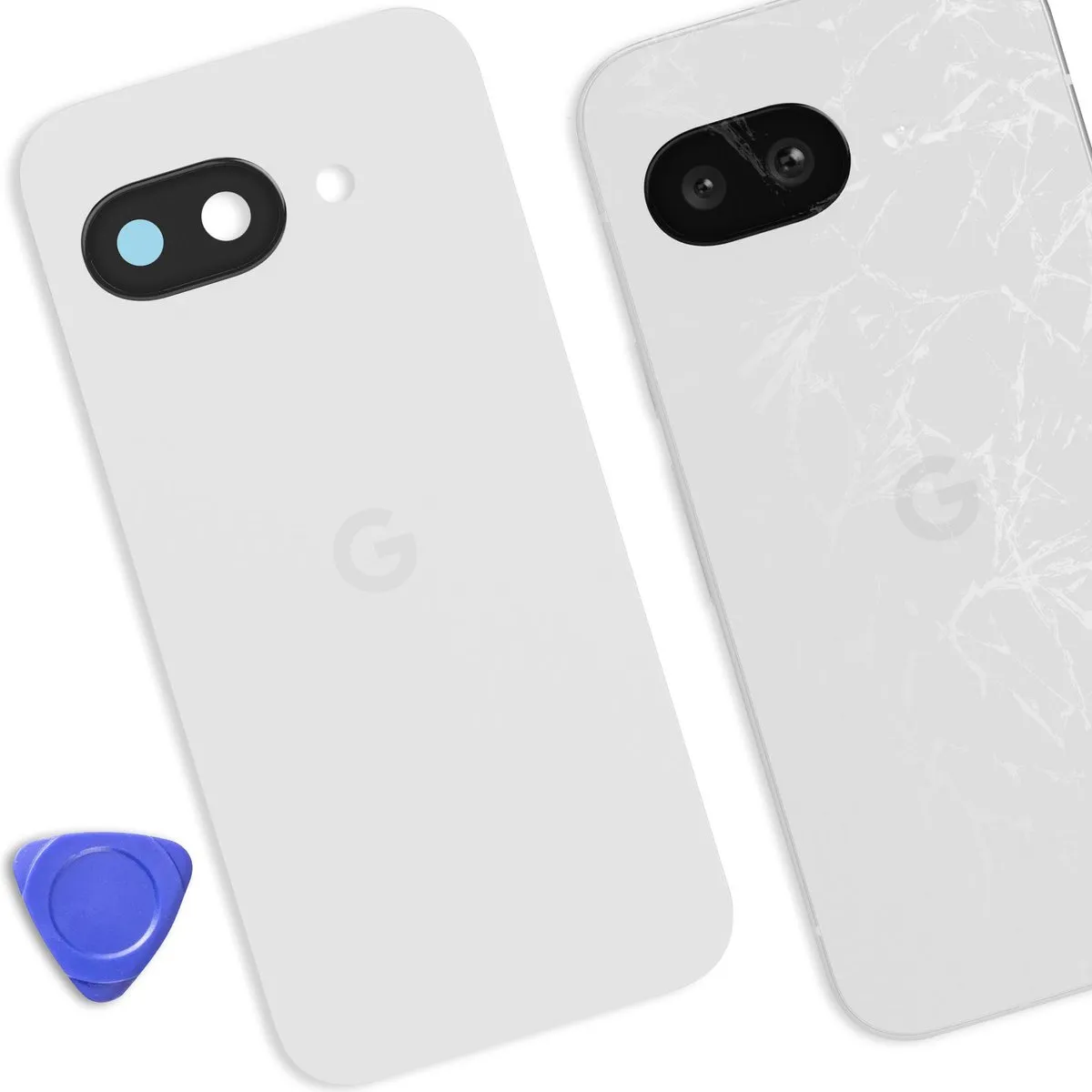 Google Pixel 9a Achterruit - Beige