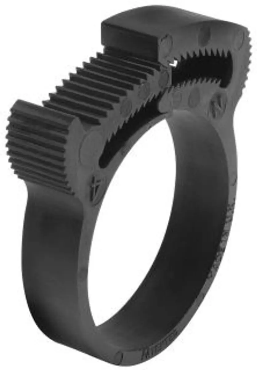 Deltafix slangklem kunststof zwart 20 mm 1 st.