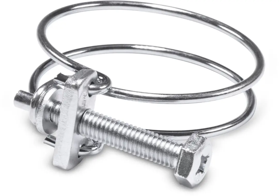 Deltafix slangklem uit draad met schroef verzinkt 35 mm x 40 mm 2 st.