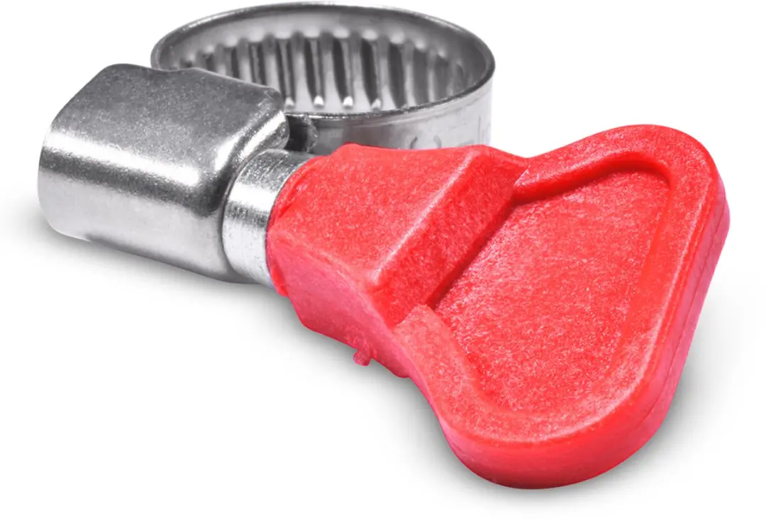 Deltafix slangklem metaal met vleugelmoer verzinkt 10 mm tot 16 mm